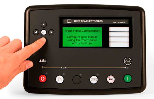 Les nouvelles unités DSE 73XX encore plus performantes dans leur version MKII 3 Commande DSE73XX MKII avec écran disponible personnalisable