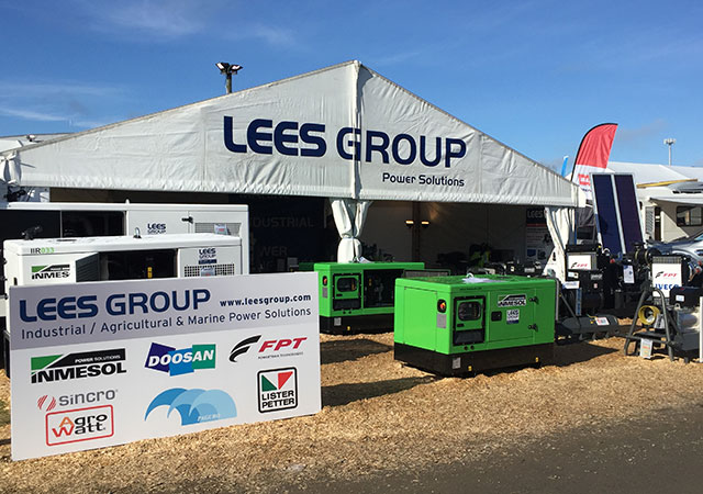 Stand de LEES GROUP Power Solutions dans National Agricultural Fieldays 2017