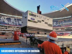 grupo electrogeno inmesol estadio azteca mexico